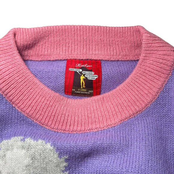 KidSuper Funny Business 2023 Sweater Mens size  XL Streetwear NWT - Picture 13 of 16